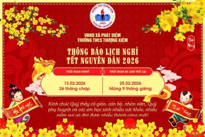THÔNG BÁO NGHỈ TẾT BÍNH NGỌ 2026