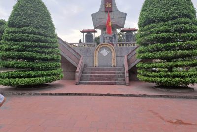 Nét đẹp của học sinh trường THCS Thượng Kiệm trong việc chăm sóc di thích lịch sử